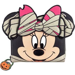 Loungefly Disney Minnie Mouse Mummy Halloween Faux Leather Wallet