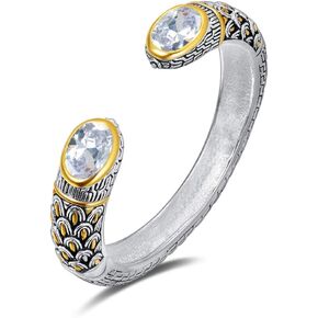 UNY cuff Antique Fox Tail Dragon Scale CZ women Vintage Trendy Fashion Designer Inspired Unique bangles in Kuwait