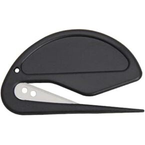 Black Letter Opener Envelope Slitter, Women Letter Opener Slitter for Men Letter Openers for Envelope Package Paper Trim Safe Mail Opener Letter Openers Office Supplies