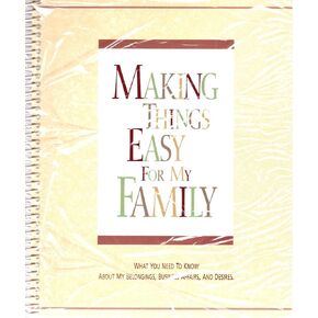 Making Things Easy for My Family