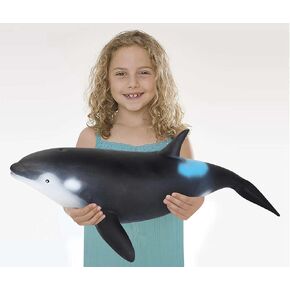 23" Inflatable Shark Toys,Julmbo Shark Swimming Summer Water Pool Toys for Kids Age 3-8 (Blue Shark)