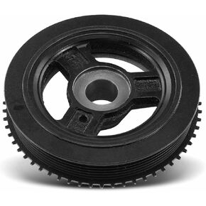 A-Premium Engine Harmonic Balancer Crankshaft Pulley Compatible with Mazda 3 2007-2013, 6 2006-2007, CX-7 2007-2012, DOHC L4 2.3L, Replace# 351211400A, L3K911400