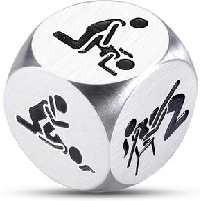 Date Night Gifts for Couples, 6th 10th 11th Anniversary Giifts for Him, Couple Games for Adults, Naughty Dice, Wedding Registry Gifts, Funny Gifts for Boyfriend Girlfriend, Romantic Gifts for Her Him