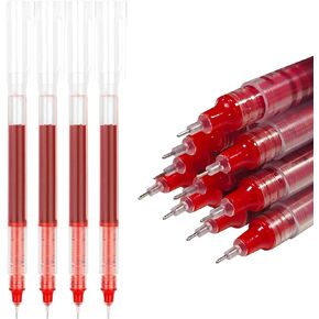 Black Pens for School Pens Liquid Ink Rollerball Pens Black Fine Tip Pens 12 PCS Extra Fine Point Pens Writing Pens Pack of Pens Black Ink Pens 0.5 Mm Pens Left Handed Pens