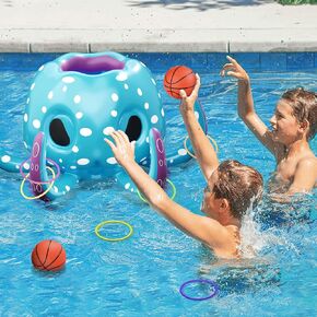 iPlay, iLearn Kids Octopus Pool Toys for 3 4 5 6 7 8 Yr Old Boy Girl Teens