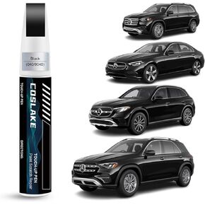 Car Touch Up Paint(Polar White(149/9149)) for Mercedes-Benz, Car Paint Scratch Repair Kit, Quick & Easy Solution to Repair Car Scratches, 2 in 1 Scratch Remover Pen with Extra 1mm Fine Brush