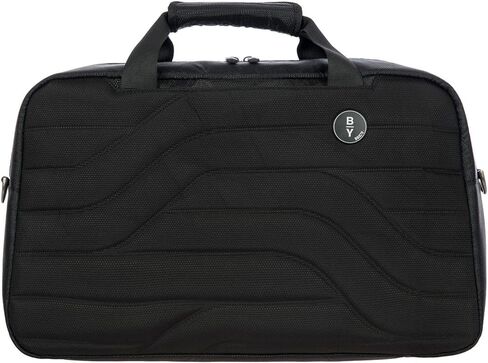 Bric's B|Y Ulisse Duffel Bag - Luxury Weekender Bags for Women and Men - Premium Carry On Bag and Overnight Bags - The Perfect Personal Item Bag for Travel - Black in Kuwait