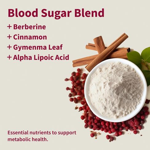 Snap Supplements Blood Sugar Blend - Support Healthy Blood Glucose Levels, 60 Capsules (Pack of 3) in Saudi Arabia