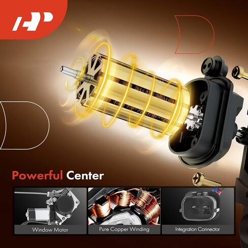 A-Premium Power Electric Window Regulator with Motor Compatible with Ford F-150 2004-2014 Extended Cab Pickup Only Rear Left Driver Side in Saudi Arabia