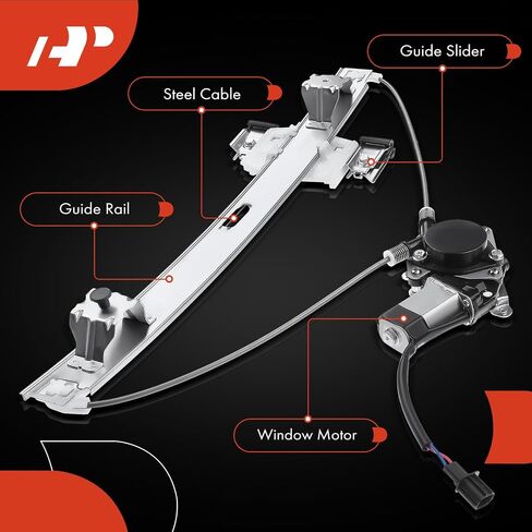 A-Premium Power Electric Window Regulator with Motor Compatible with Ford F-150 2004-2014 Extended Cab Pickup Only Rear Left Driver Side in Saudi Arabia