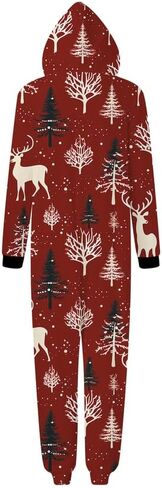 Moonight Christmas Pajamas for Family Adult Onesie Pajamas Christmas Matching Pajamas for Couples Onesie in Saudi Arabia