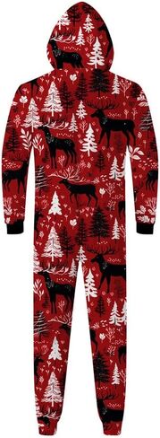Moonight Christmas Pajamas for Family Adult Onesie Pajamas Christmas Matching Pajamas for Couples Onesie in Saudi Arabia