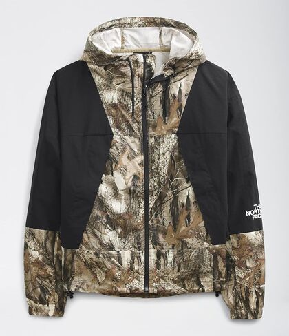 The North Face Womens Peril Wind Jacket, Kelp Tan Forest Floor Print, M in Saudi Arabia