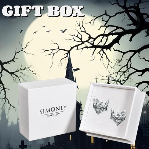 SIMONLY Animal Earrings 925 Sterling Silver Bee/Butterfly/Scorpion/Frog/Luna Moth Earrings Hypoallergenic Animal Jewelry Christmas Birthday Gifts for Women Mom Girlfriend in Saudi Arabia