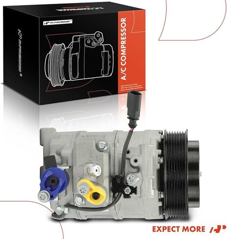 A-Premium Air Conditioner AC Compressor with Clutch Compatible with Porsche Cayenne 2017-2018 3.6L, Cayenne 2003-2006 4.5L, Cayenne 2008-2018 4.8L, Panamera 2017 in Saudi Arabia