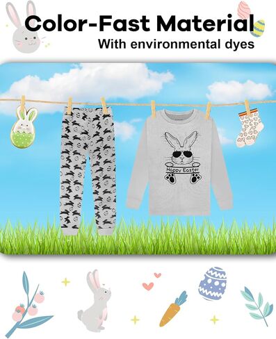 DAUGHTER QUEEN Boys Long Sleeve Pajamas Size 18Months-12Years in Saudi Arabia