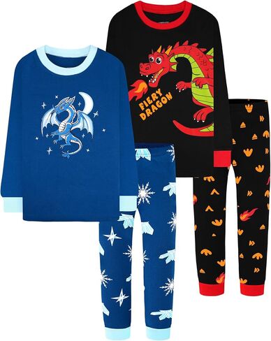 DAUGHTER QUEEN Boys Long Sleeve Pajamas Size 18Months-12Years in Saudi Arabia