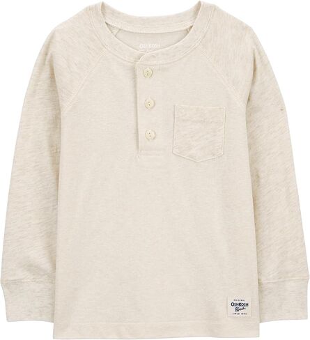 OshKosh B'Gosh Boys' Long-Sleeve Raglan Henley in Saudi Arabia