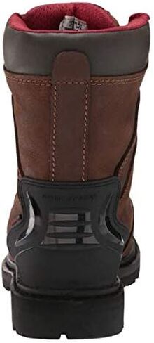 FSI FOOTWEAR SPECIALTIES INTERNATIONAL Men's 7555 Hammer 8" Carbon Toe Puncture and Slip Resistant Leather Brown Work Boots in Saudi Arabia