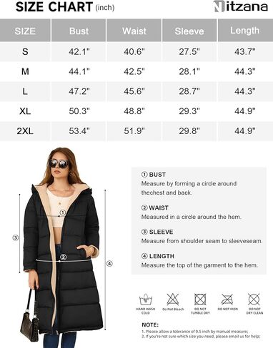 المرأة معطف طويل منتفخ مقنعين زمم سترات صوفية مع جيوب ملابس خارجية الشتاء مبطن معاطف الملابس العصرية 2024 in Kuwait