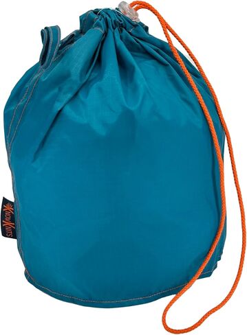 Teal GoKnit Pouch Knitting Project Bag with Loop & Drawstring (Medium) in Saudi Arabia
