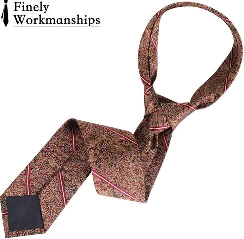 MANSPHIL 100% Silk Neckties for Men, 3.15" Wide, Plaid Striped Floral Classic Pattern Suit Ties for Wedding Business in Kuwait