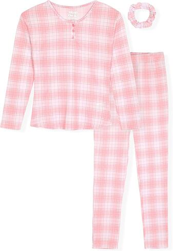 Sleep On It Girls Pajama Set for Kids Hacci Sleep Shirt and Pajama Bottoms for Girls in Saudi Arabia