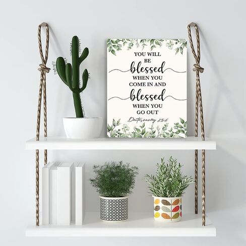 Inspirational Wall Art Be Strong And Courageous Do Not Be Afraid Boho Rainbow Wooden Hanging Sign Christian Religious Wall Decor Bible Verse Wall Art 8 x 10 Inches in Saudi Arabia