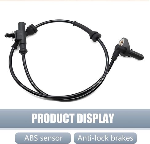 1 PC Car Wheel Speed ​​Sensor, ABS Anti-Lock Braking System Rear Left Sensor, Direct Install Standard Parts Replacement 3630050U2010, Compatible with Heyue Models (Black) in Saudi Arabia