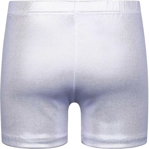 BAOHULU Leotards for Girls Gymnastics Embroidery Glitter Tumbling Dance Shorts Bottom in Kuwait