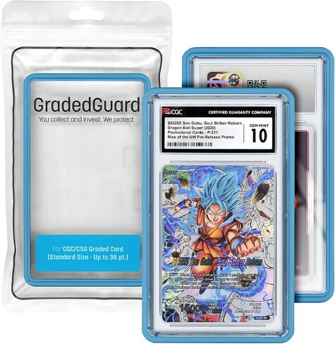 Graded Card Case for Standard CGC Slab Case | Multiple Colors | Soft Touch Matte Finish | Stackable | Made to Fit CGC | Solid TPU and PC Design. (Purple) in Saudi Arabia