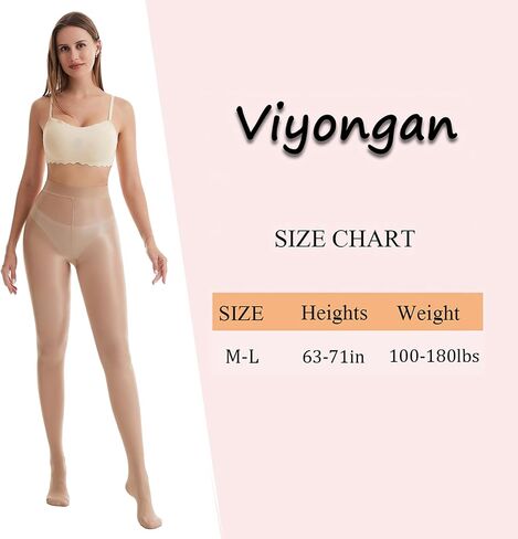 Shiny Pantyhose for Women 70D High Waist Shimmer Tights Oily Gloss Footed Dance Stockings 2 Pairs in Saudi Arabia
