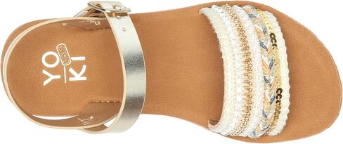 YOKI Girl's Flat Open Toe Sandal in Saudi Arabia