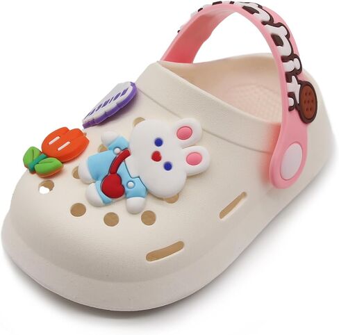 أحذية الأطفال الصغار، صنادل منزلق للأطفال من عمر 0 ​​إلى 8 سنوات، للجنسين للفتيات والفتيان، أحذية الحديقة، شرائح كرتونية، صنادل مقاومة للانزلاق، شباشب حمام السباحة للشاطئ in Kuwait