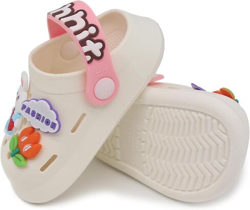 أحذية الأطفال الصغار، صنادل منزلق للأطفال من عمر 0 ​​إلى 8 سنوات، للجنسين للفتيات والفتيان، أحذية الحديقة، شرائح كرتونية، صنادل مقاومة للانزلاق، شباشب حمام السباحة للشاطئ in Kuwait