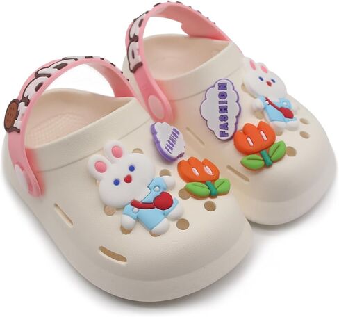 أحذية الأطفال الصغار، صنادل منزلق للأطفال من عمر 0 ​​إلى 8 سنوات، للجنسين للفتيات والفتيان، أحذية الحديقة، شرائح كرتونية، صنادل مقاومة للانزلاق، شباشب حمام السباحة للشاطئ in Kuwait