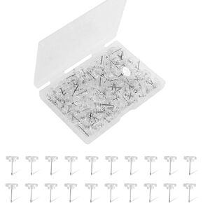 Black Push Pins for Cork Board,Flat Thumb Tacks for Wall Hangings,120 Pcs Flat Head Push Pins for Bulletin Board Plastic Thumb Tacks Steel Point in Reusable Box