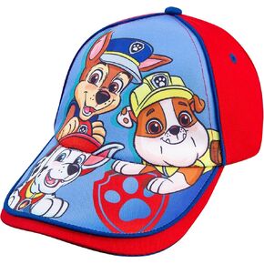 Nickelodeon Chase Marshal and Rubble Red Boys Baseball Cap - Ages 2-4T - Adjustable