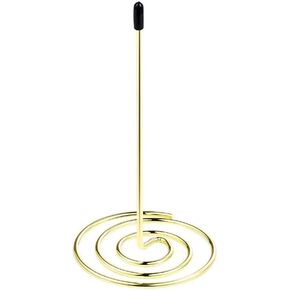Gold Bill Fork Receipt Holder Fork Invoice Holder Check Bill Fork Receipt Note Spike Stick Memo Clip Invoice Bill Holders Receipts Check Bill Fork Straight Rod Paper Holder, Memo Holders