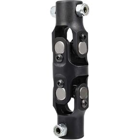 cciyu Black Steering Joints Double 5/8 36 Spline - 3/4 DD Universal U-Joint Shaft 143mm