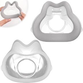 2 Packs Memory Foam Cushions for Airfit F30 Small, Extra-Soft & Comfortable Seal for Uninterrupted, CPAP Replacement F30 Cushion S Supplied