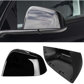 Jaronx Compatible with Tesla Model Y Side Mirror Cover Replacement 2020 2021 2022 2023 2024, Right Passenger Side Pearl White Rearview Mirror Cover, Door Mirror Cover Cap for Tesla Model Y Accessories