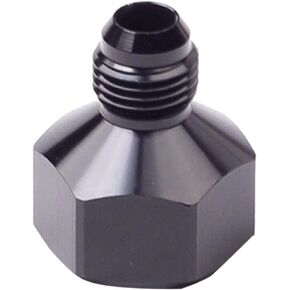 10AN Female to 6AN Male Flare Reducer Fitting Adapter Black-2 Pcs