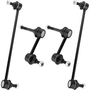 BOXI (Set of 4) Front & Rear Sway Bar End Links Fit for Ford Escape 2009 2010 2011 2012 | for Mazda Tribute 2009 2010 2011 | for Mercury Mariner 2009 2010 2011 | Replaces K80296 K750571
