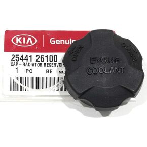 Genuine OEM 25441-26100 Radiator Reservoir Cap / 2544126100 for Hyundai Veloster 13-17 Tucson 10-15 Santa Fe 07-12 Accent 06-11 Veracruz 07-11 Kia/Replaces 254412B100
