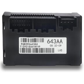 68395643AA Transfer Case Control Module Compatible with 2011 2012 2013 Dodge Durango/Jeep Grand Cherokee 3.6L V6 / 5.7L V8 with 2-Speed Replace 56029423AK 56029423AJ 56029423AI RL029423AJ RL029423AI