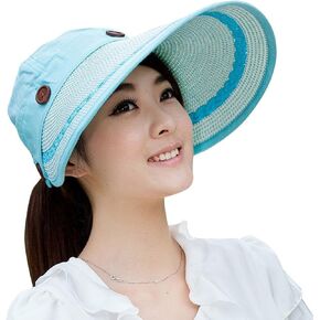 Jemis Women's X-Large Brim Sun Visor