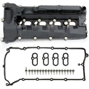 غطاء صمام المحرك MITZONE الجانب الأيسر متوافق مع Land Rover 2010-2017 Range Rover Sport 2010-2013 LR4 5.0L V8
