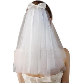 Veil,Bachelorette Veil,Bachelorette Party Favors,Bridal Veil,Bride Veil,Bachelorette Party Accessories,White Bridal Shower Gift, Wedding Bridesmaid Engagement Supplies