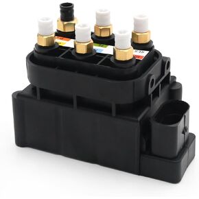 Air Suspension Valve Solenoid Block Replacement 2123200358 0993200058, 2513200058, VB-3267, VB3267 Compatible with Mercedes-Benz CL550 2009-2014 CLS400 CLS550